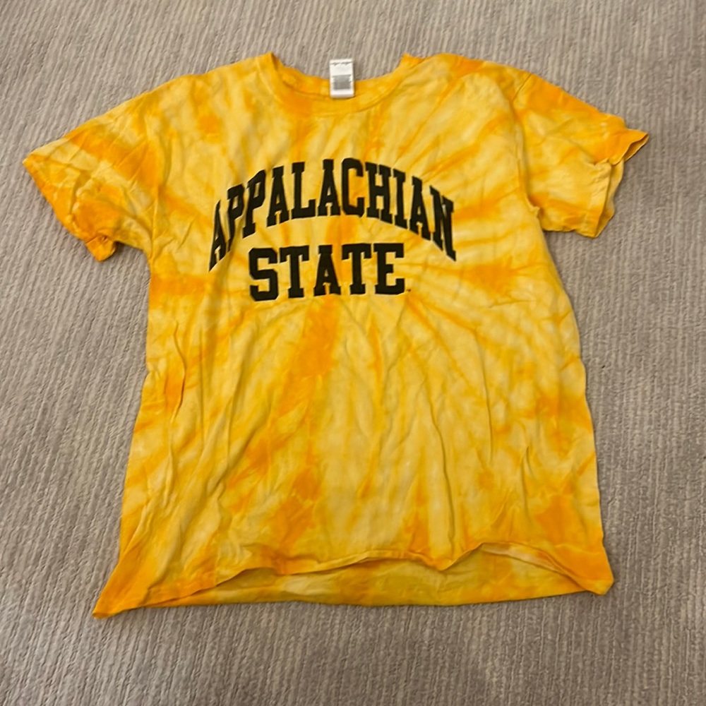 App State tie dye t shirt